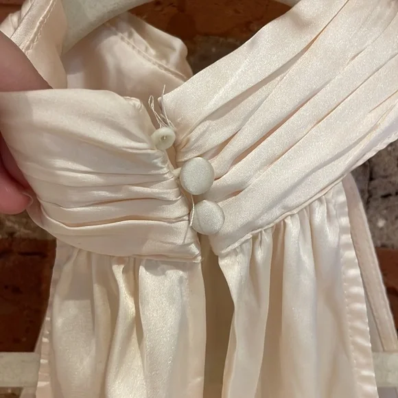 AQUA White/Cream Top - Picture 3 of 4